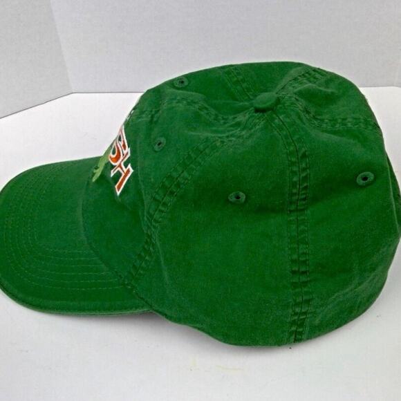 Pacific Headwear Green "Irish" Fitted Hat/Cap Shamrock Tricolour Ireland OSFA - Picture 4 of 8